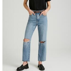 Rolla’s Original High Rise Straight Jeans